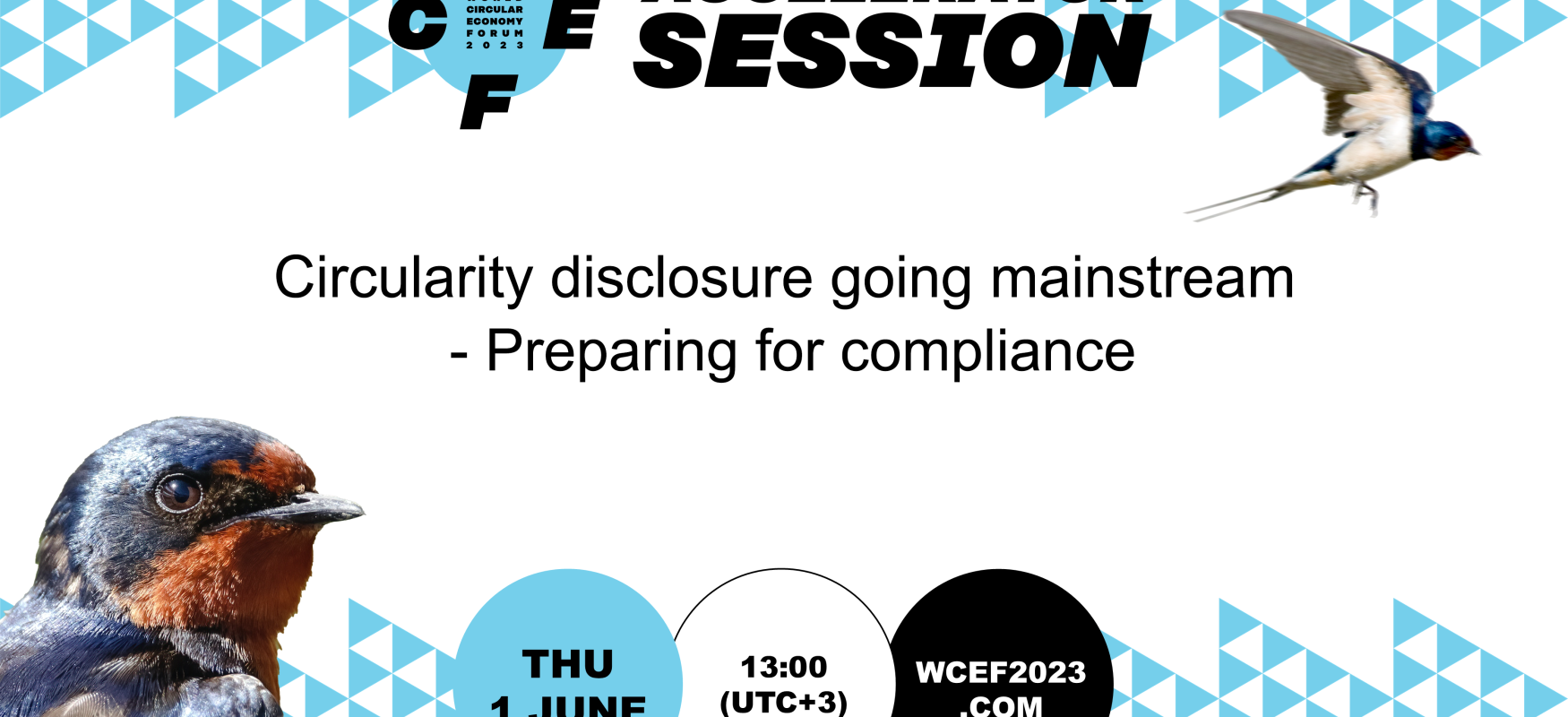 Accelerator session: Circularity disclosure going mainstream-Preparing for compliance