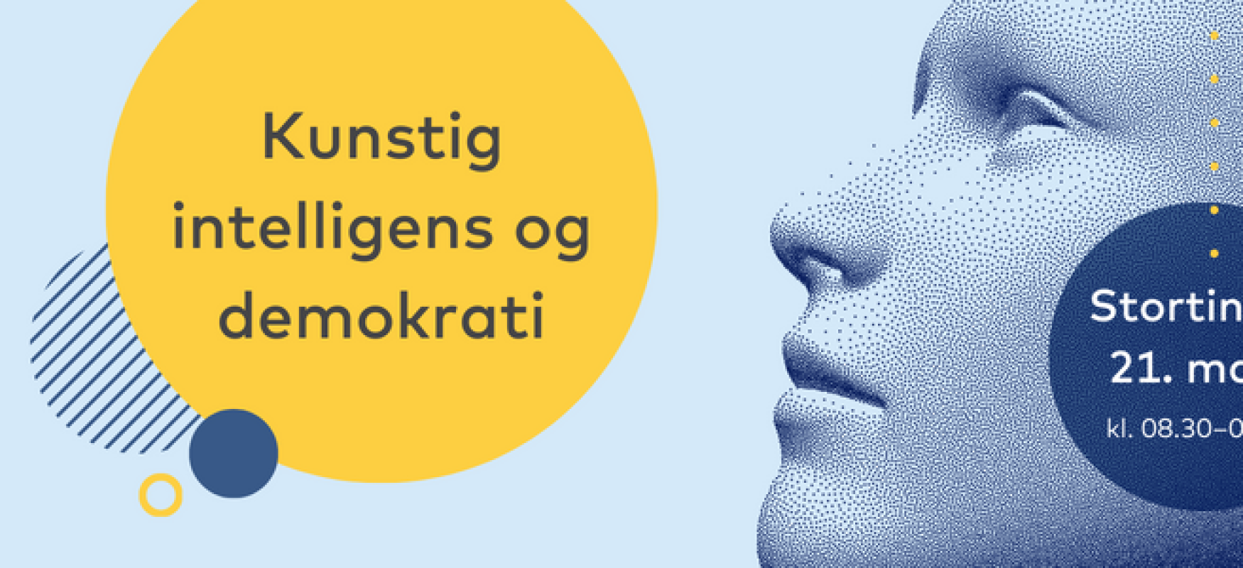 Menneske kigger på tekstbobbel 