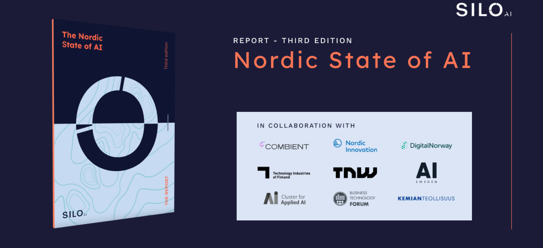 Nordic State of AI titel samt logoer