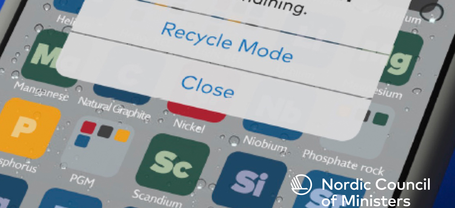 forside til rapport om critical raw materials in the nordics