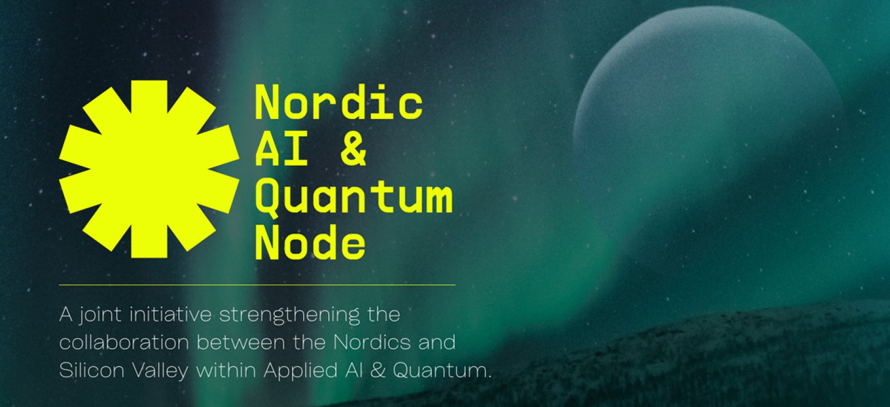 Banner for Nordic AU & Quantum Node at Nvidia GTC