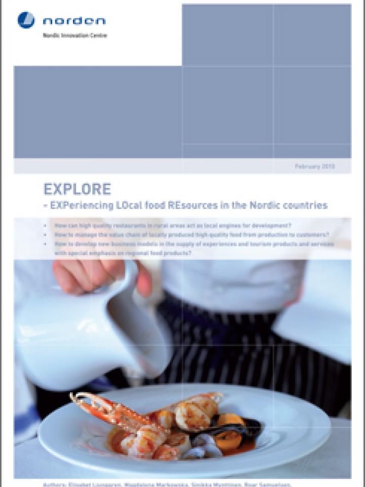 Front page to the Explore Report 2011