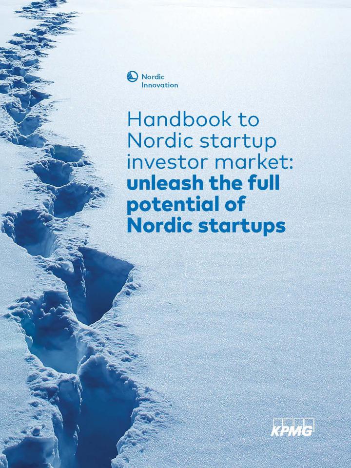 Frontpage to Handbook to nordic startup investor market 2017