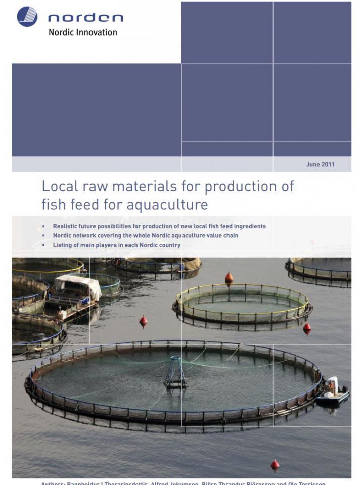 Front page: Local Raw Fish Materials for Production of Fish Feed for Aquaculture from 2011
