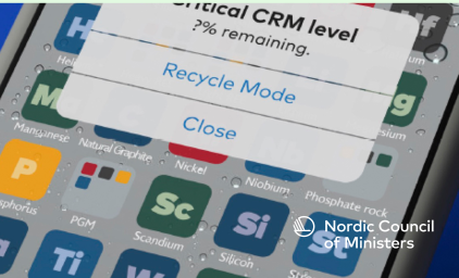 forside til rapport om critical raw materials in the nordics