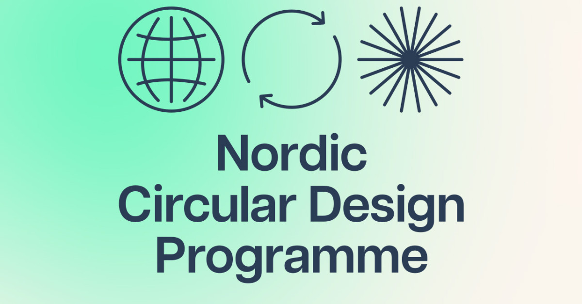 Nordic Circular Design programme | Nordic Innovation