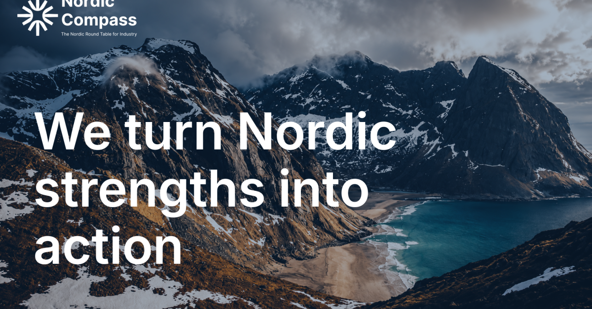 Nirdic Compass Nordic Compass – The Nordic Round Table for Industry | Nordic Innovation