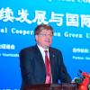 Nordic Innovation Managing Director Svein Berg speaking at the Green Sustainable Development Conference in Beijing.