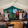 Kåring af vinderen af Nordic Health App Award på scenen i teltet 