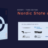 Nordic State of AI titel samt logoer